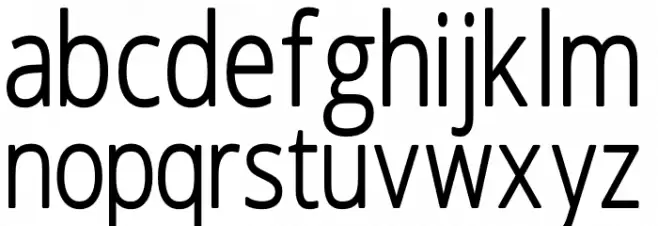 Novus Light Caratteri MINUSCOLO