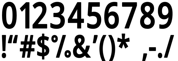 Novus-Regular Font OTHER CHARS