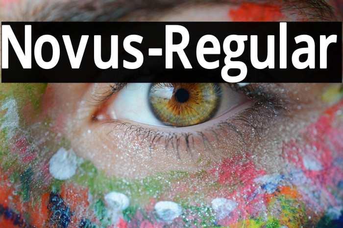 Novus-Regular Example 3
