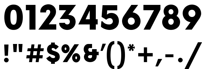 Now-Black Font OTHER CHARS