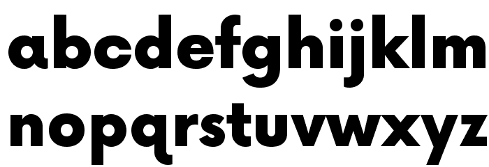 Now-Black Font LOWERCASE