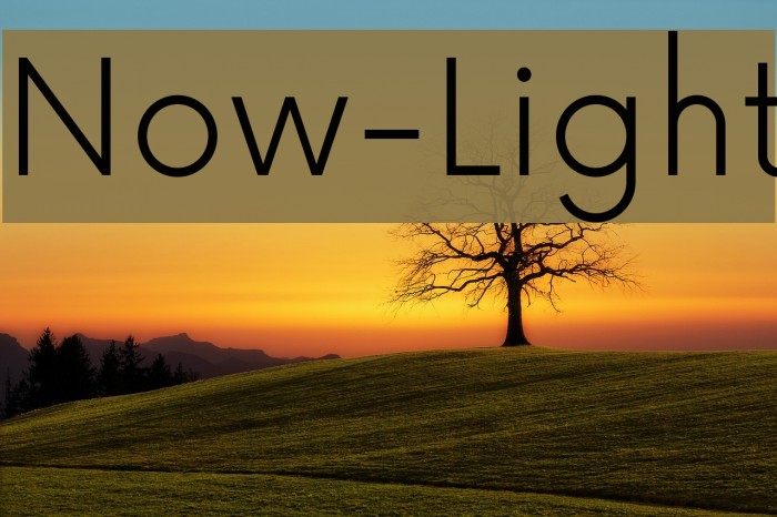 Now light on