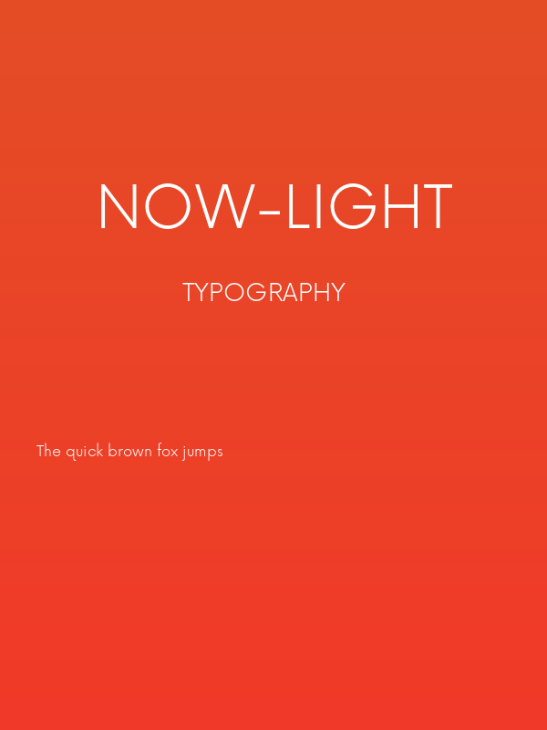 Now-Light Poster