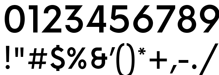Now-Medium Font OTHER CHARS