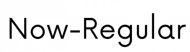 Now-Regular  لخطوط تنزيل