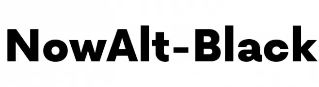 NowAlt-Black  baixar fontes gratis
