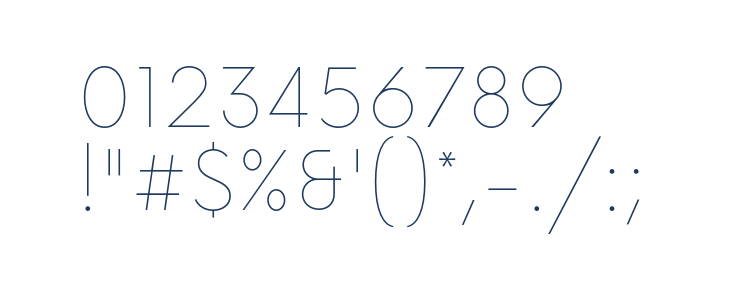 NowAlt-Thin Other Characters