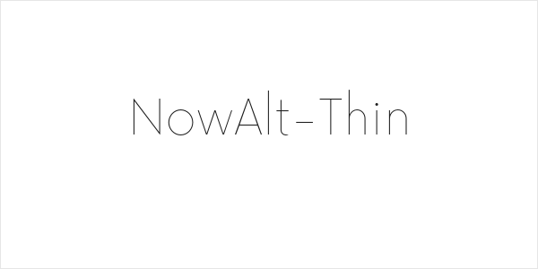 NowAlt-Thin Logo