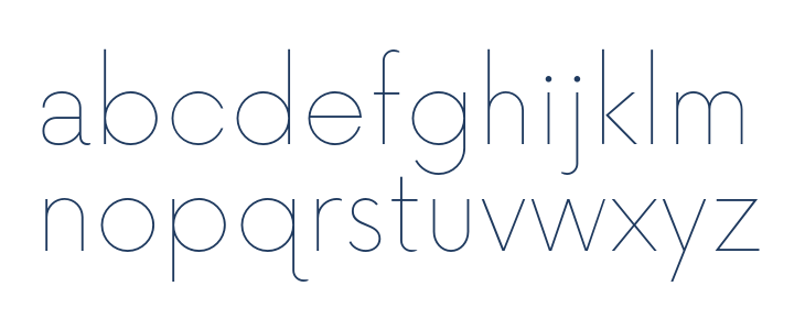 NowAlt-Thin Lowercase