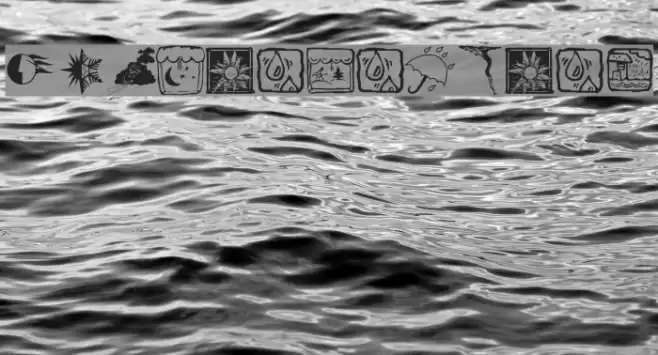 NowTheWeather Font examples