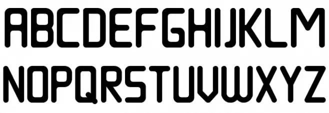 Nowadays Regular フォント 大文字