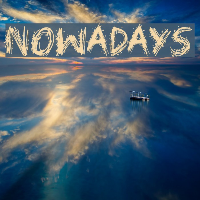 Nowadays Font examples