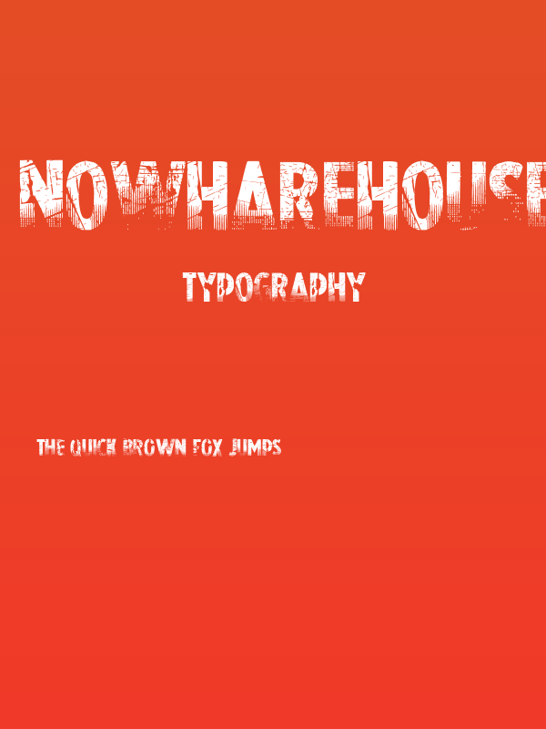 Nowharehouse Poster