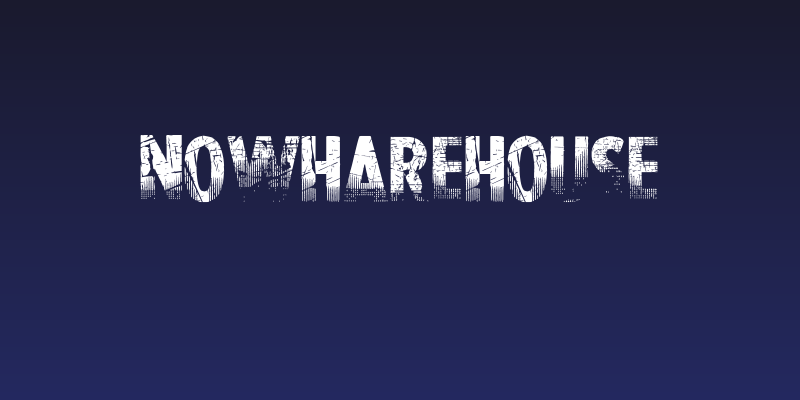 Nowharehouse Social Header