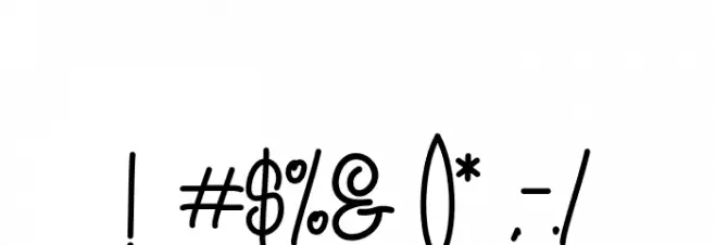 Nowyal Font OTHER CHARS