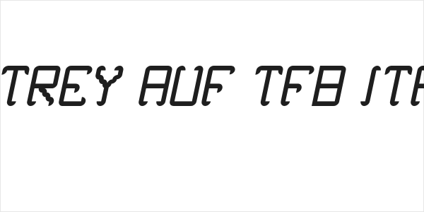 Noxtrey Auf tfb Italic Logo