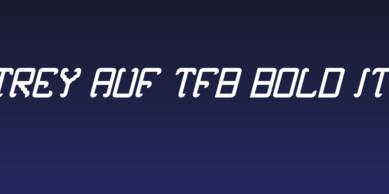Noxtrey Auf tfb bold Italic Social Header