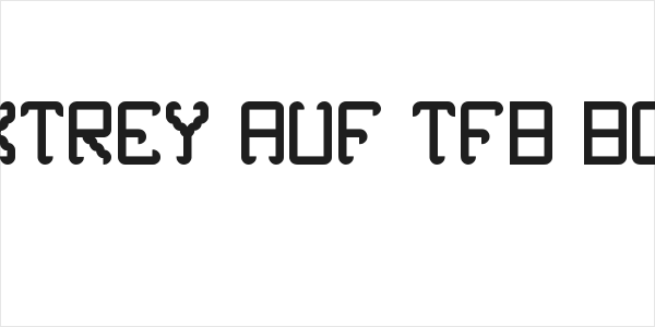 Noxtrey Auf tfb bold Logo
