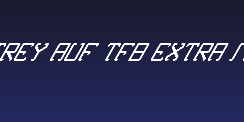 Noxtrey Auf tfb extra Italic Social Header