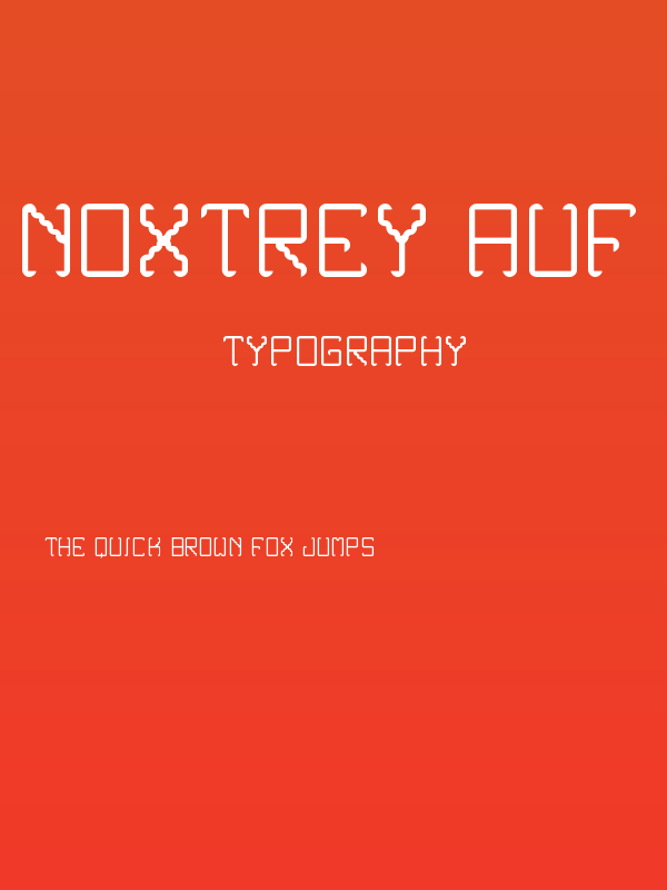 Noxtrey Auf tfb light Poster