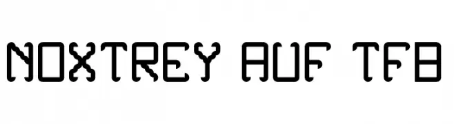 Noxtrey Auf tfb  Fuentes Gratis Descargar