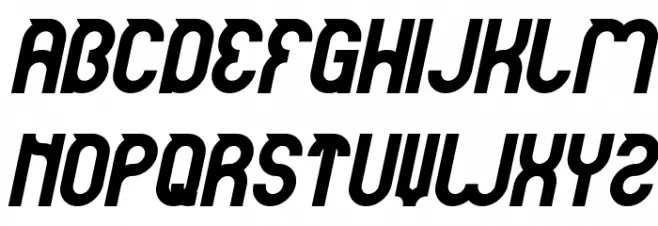 noakatz Bold Italic Шрифта ВЕРХНИЙ