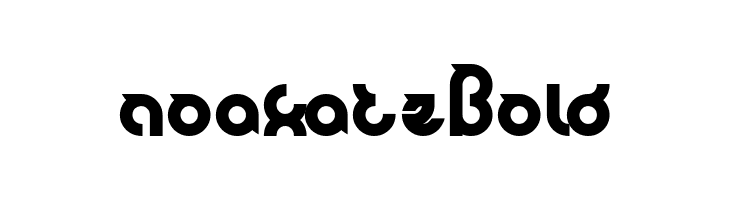 noakatz Bold  font caratteri gratis