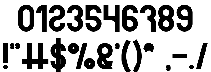 noakatz Bold Font OTHER CHARS