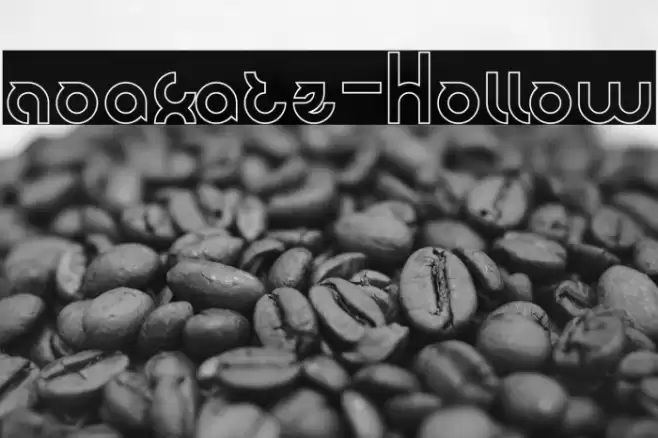 noakatz-Hollow Font examples