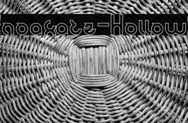 noakatz-Hollow Font examples