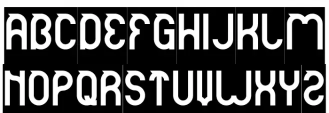 noakatz-Inverse Schriftart Groß