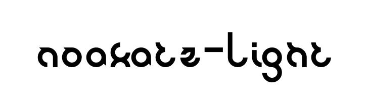 noakatz-Light  Free Fonts Download