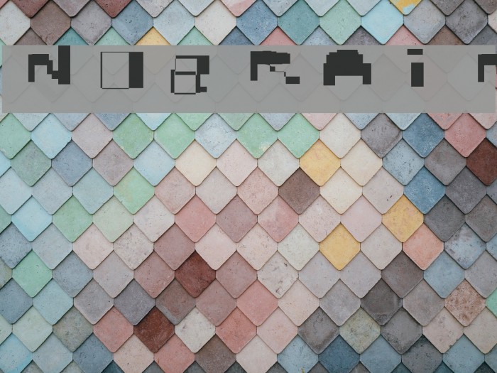nobrain Font examples