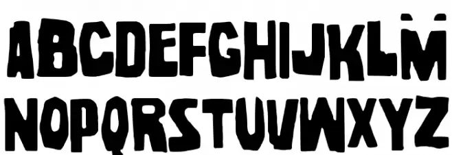 noel gallagher Font Litere mari
