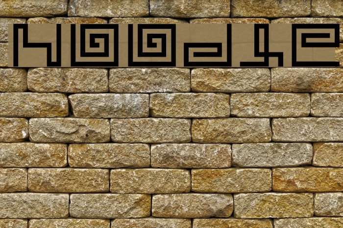 noodle Font examples