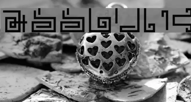 noodleh Font examples