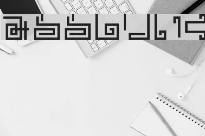 noodleh Font examples