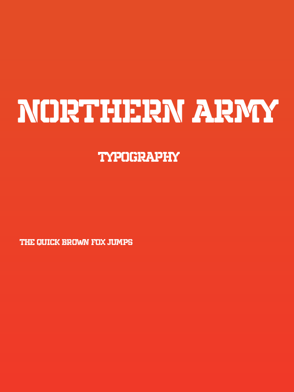 northern army Poster