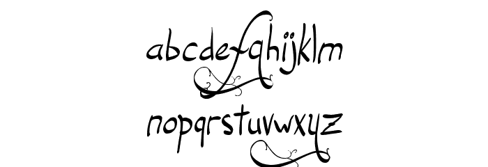 not included. Font LOWERCASE
