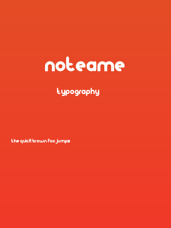 noteame Poster