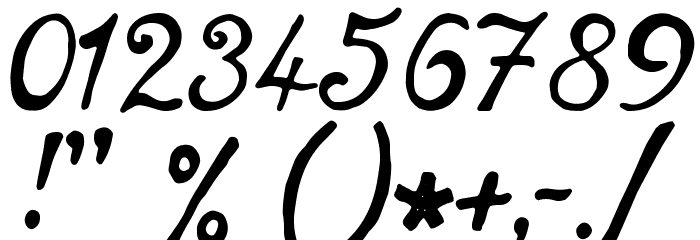 notperfectregular Font OTHER CHARS
