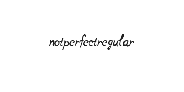 notperfectregular Logo