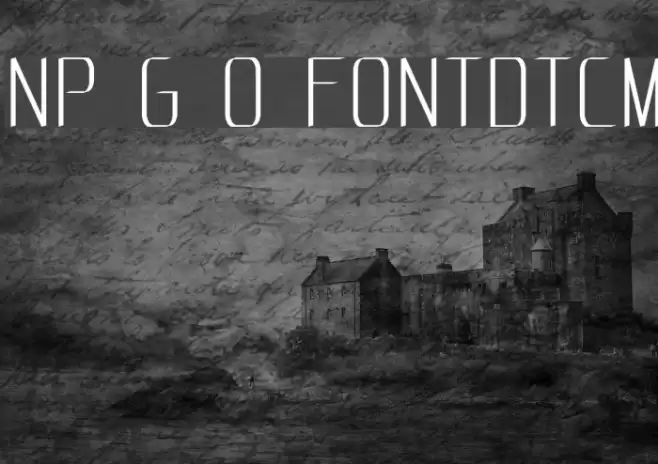 NP Grand Opening F0NTDoTCoM Font examples