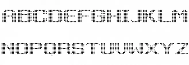 NP Happy birthday Font UPPERCASE