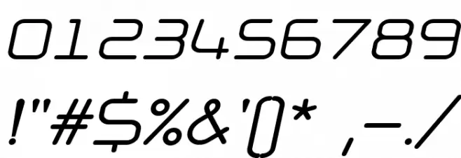 NP Naipol All in One Bold Italic Font OTHER CHARS