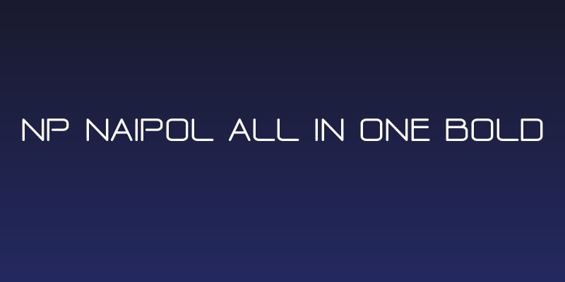 NP Naipol All in One Bold Social Header