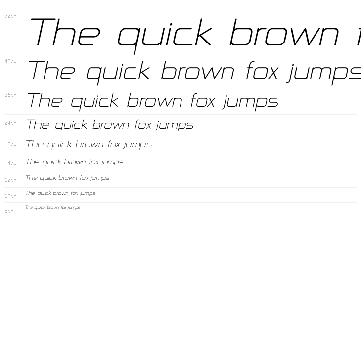 NP Naipol All in One Italic Waterfall