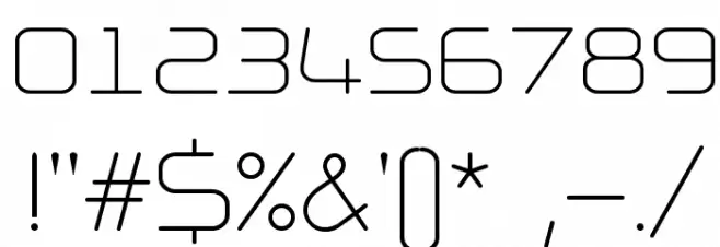 NP Naipol All in One フォント その他の文字