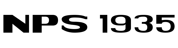 NPS 1935  नि: शुल्क फ़ॉन्ट्स डाउनलोड