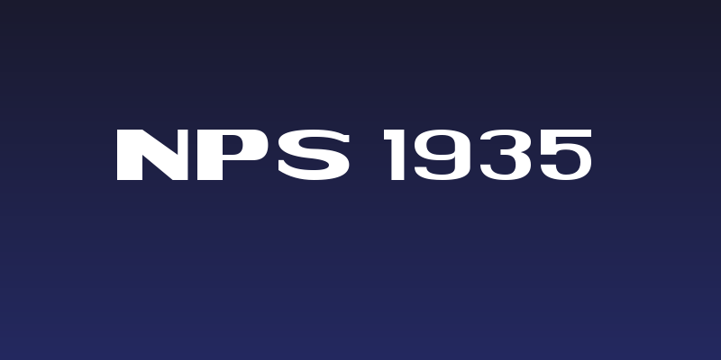 NPS 1935 Social Header